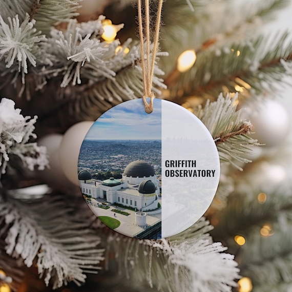 Griffith Observatory Los Angeles Dome Landmark Travel Souvenir Wall Poster