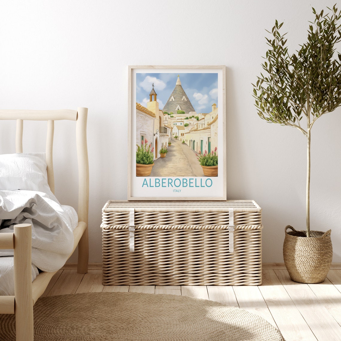 Alberobello Italy Travel Print Alberobello Travel Art Wall Decor Wall Art City Travel Poster Gifts Italy Poster Italy Travel Print - Image 3