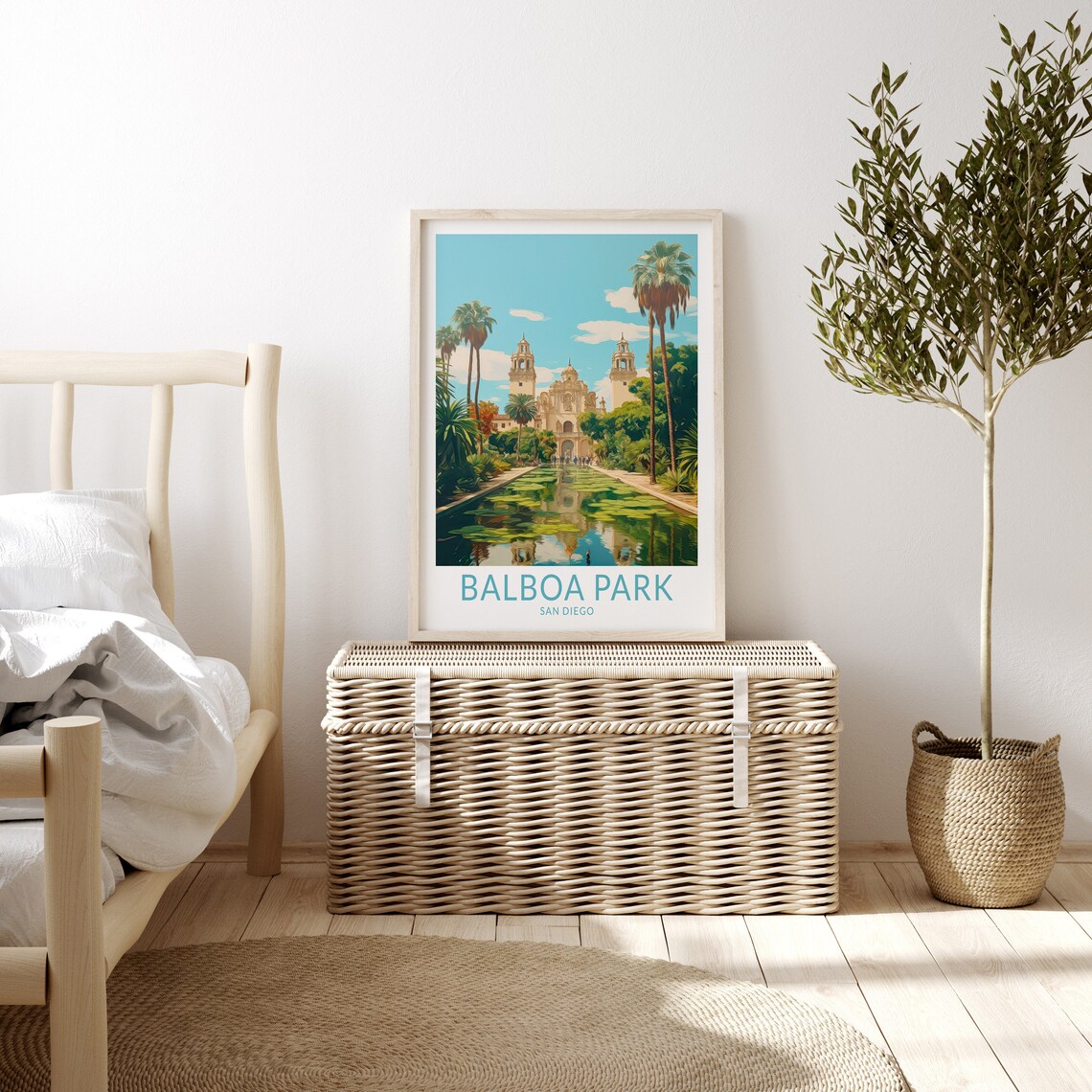 Balboa Park San Diego Travel Poster, California - Image 3