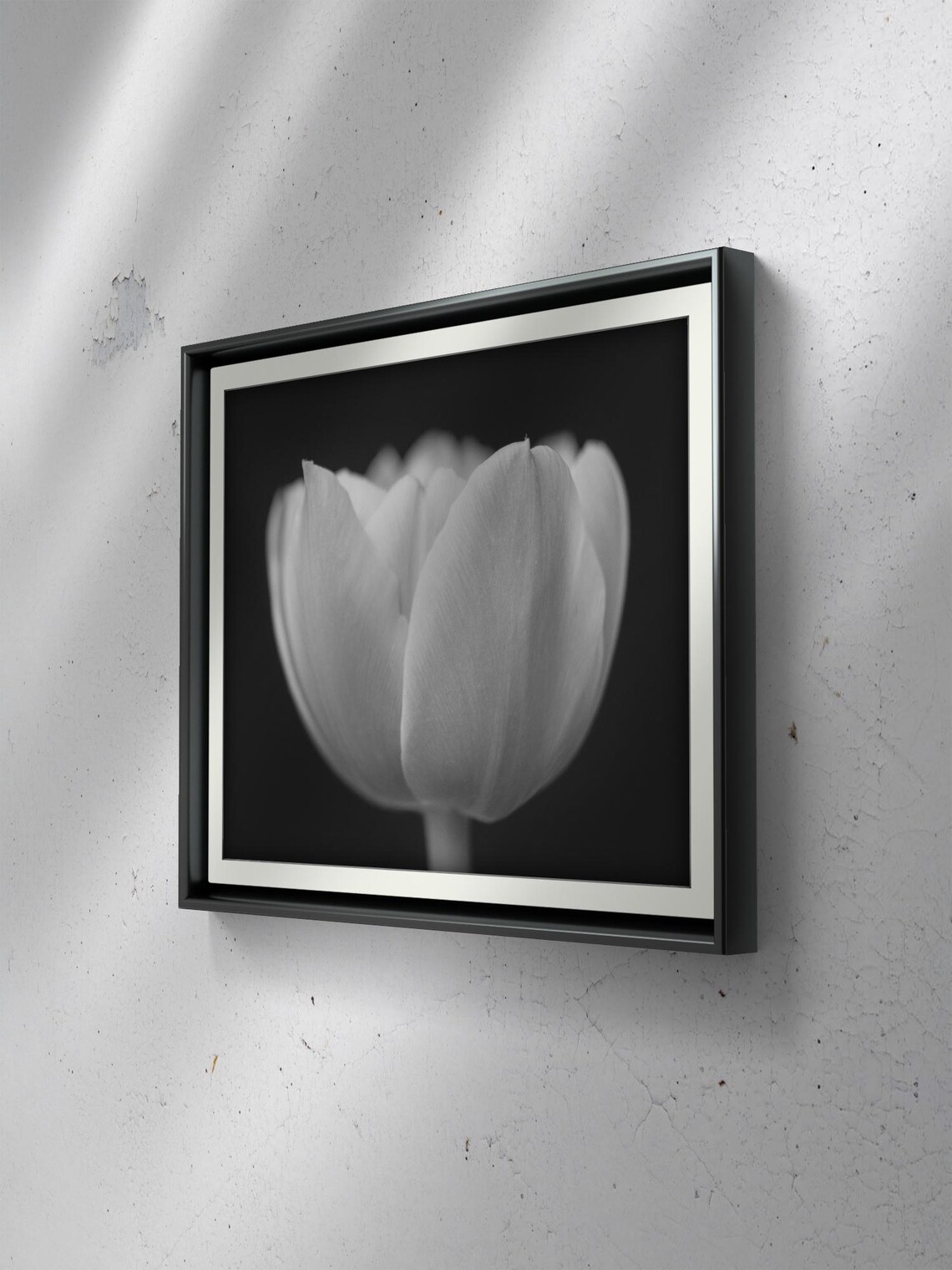 Tulip Close Up, Elegant Floral Art Print - Image 2