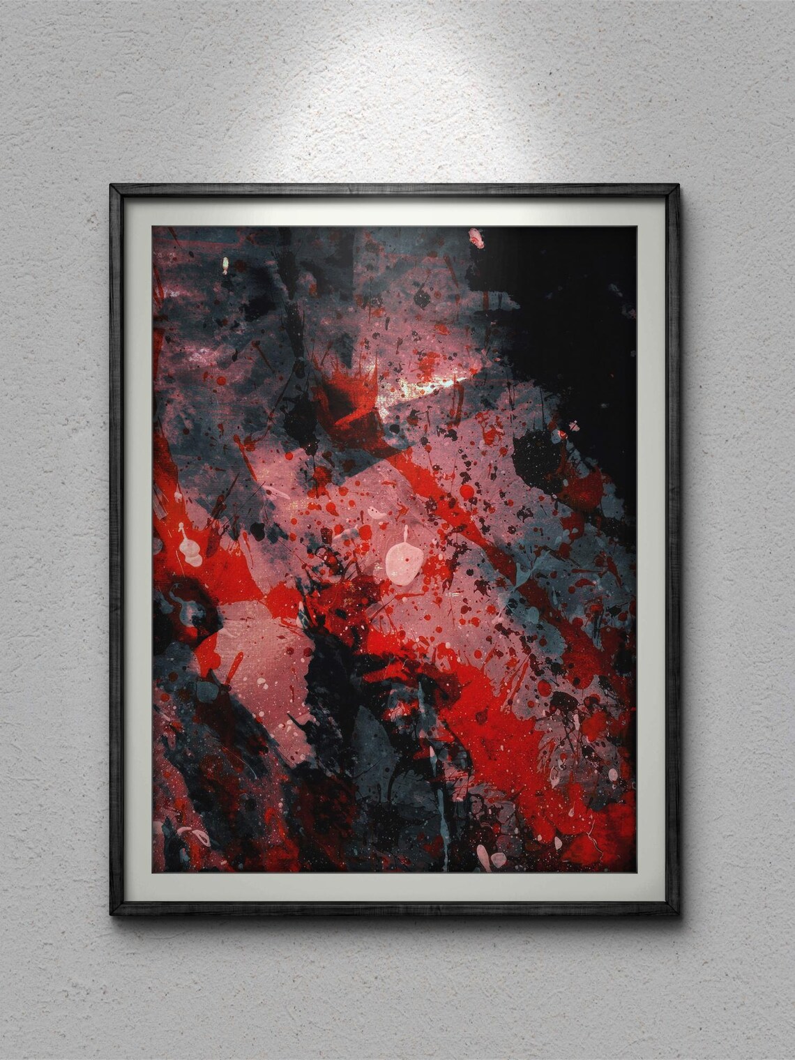 Abstract Sky Painting, Abstract Art Print - Image 3