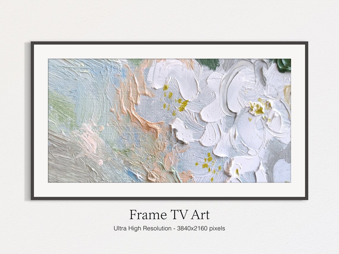 Frame TV Abstract Oil-Painting-Style Art Print - Image 4