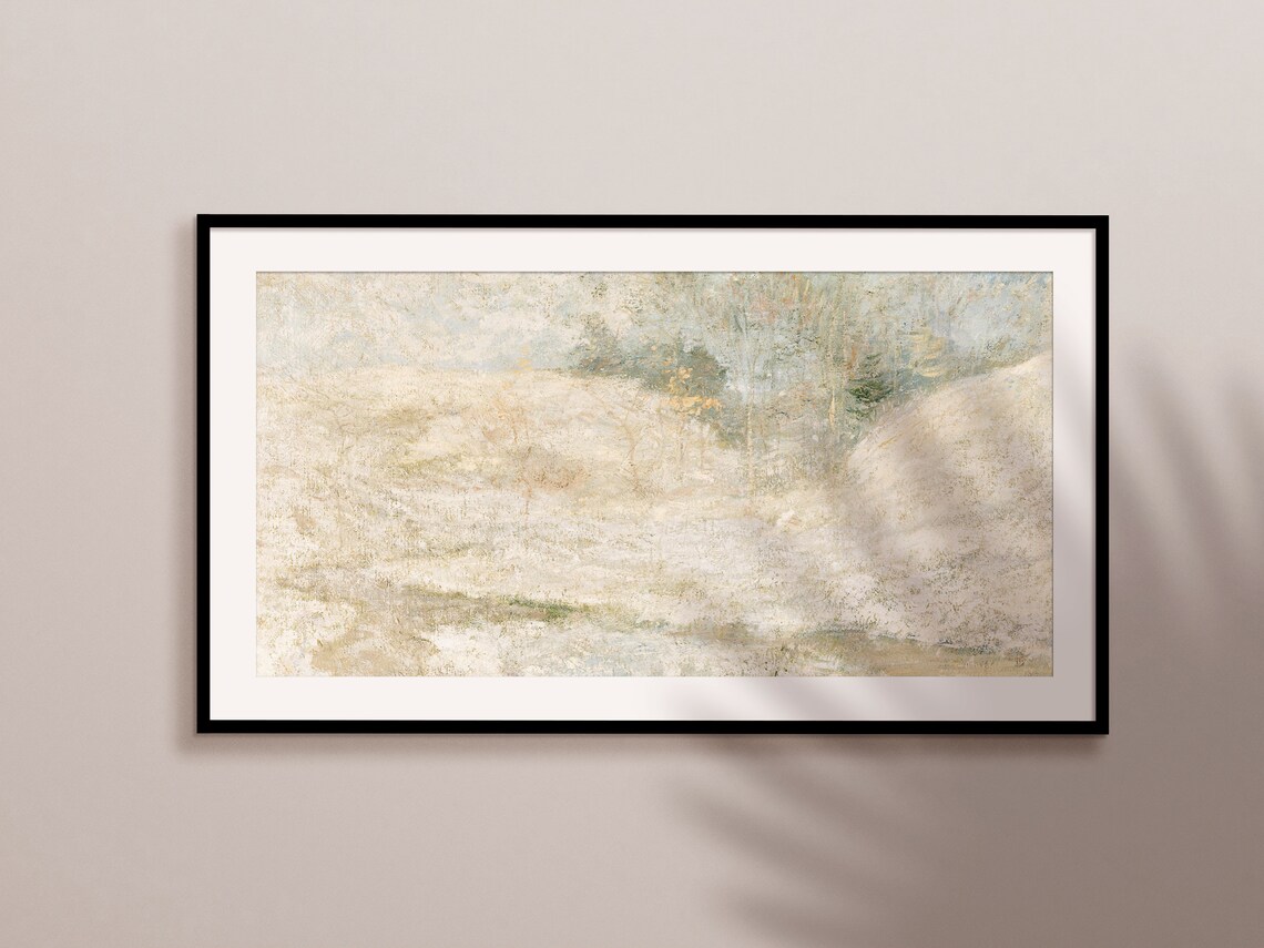 Minimal Style Landscape Modern Abstract Art Print - Image 2