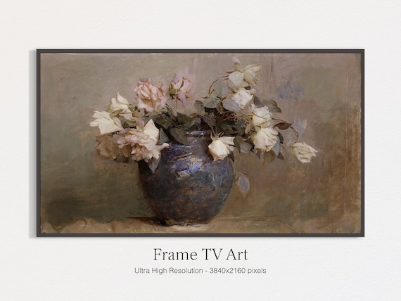 Vintage Flower Still Life Botanical Art Print