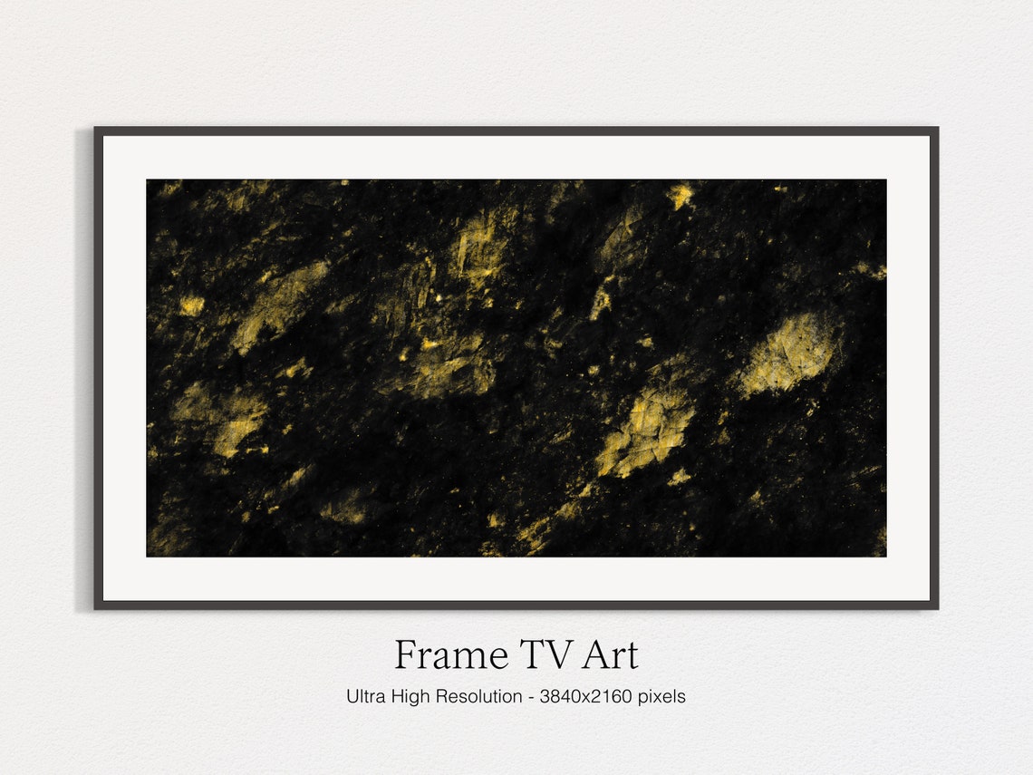 Gold Dust Abstract Modern Art Print - Image 5
