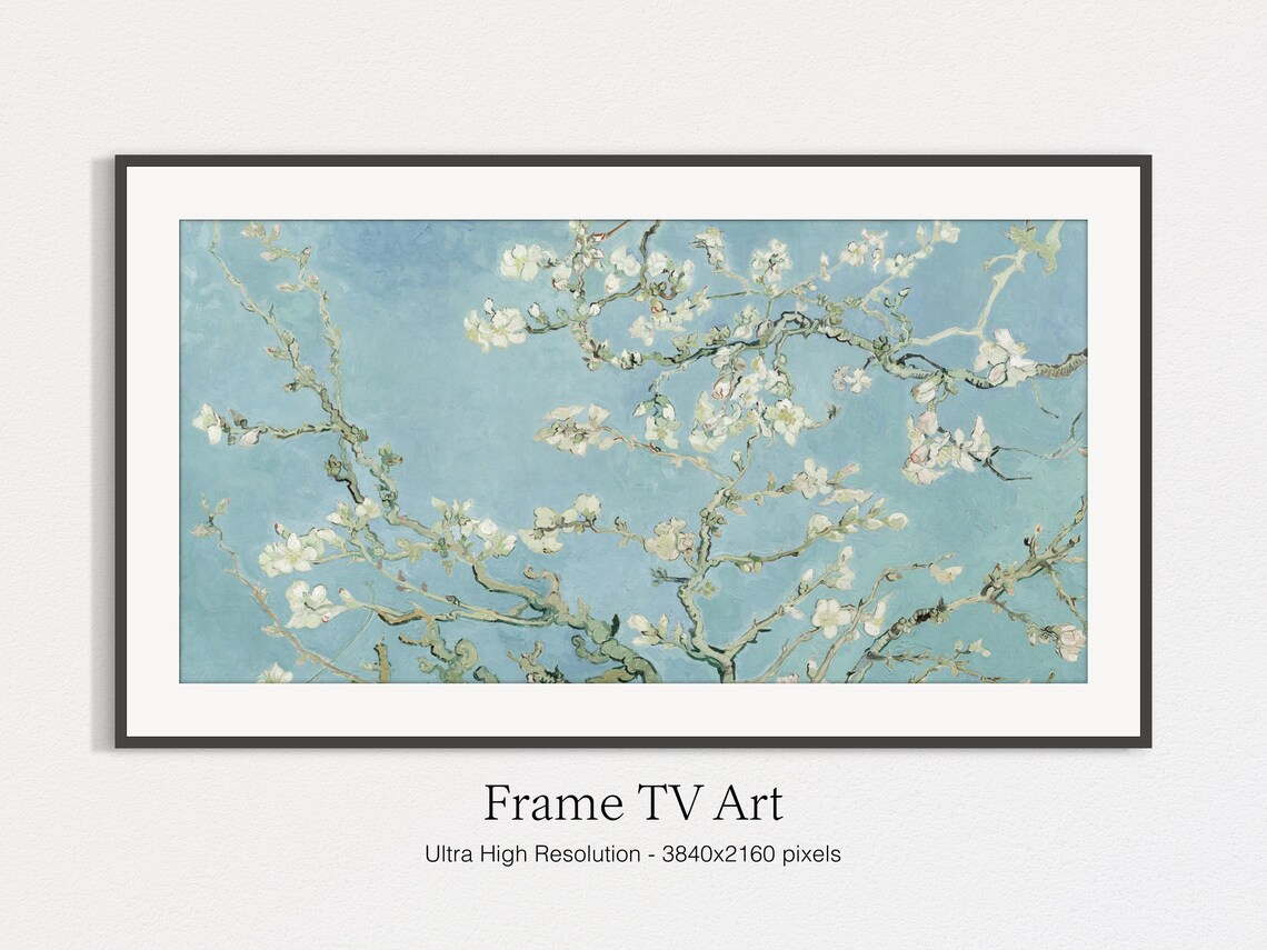 Van Gogh Spring Almond Blossoms Vintage Art Print - Image 4