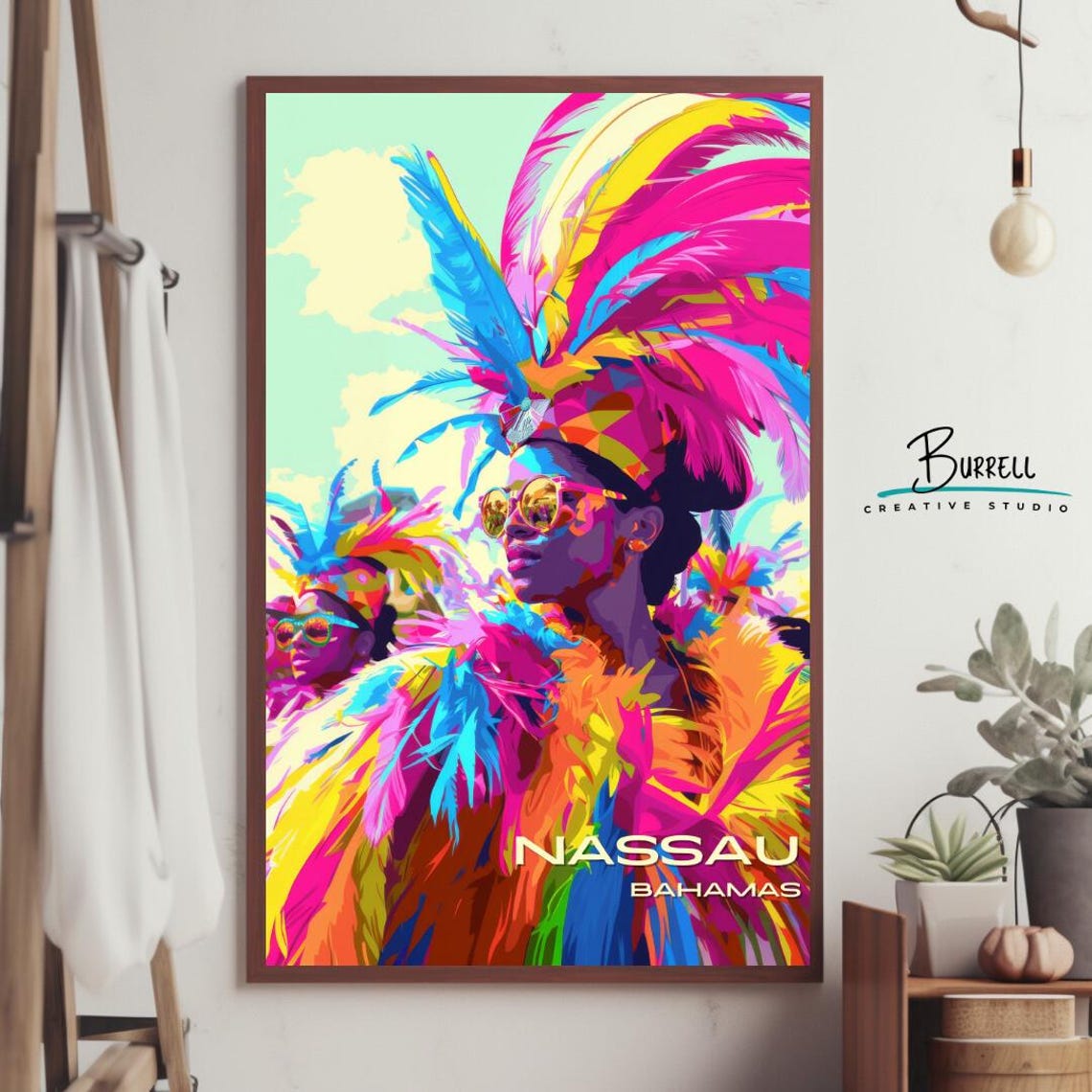 Nassau Bahamas Carnival Travel Poster Wall Art Poster Print - Image 4