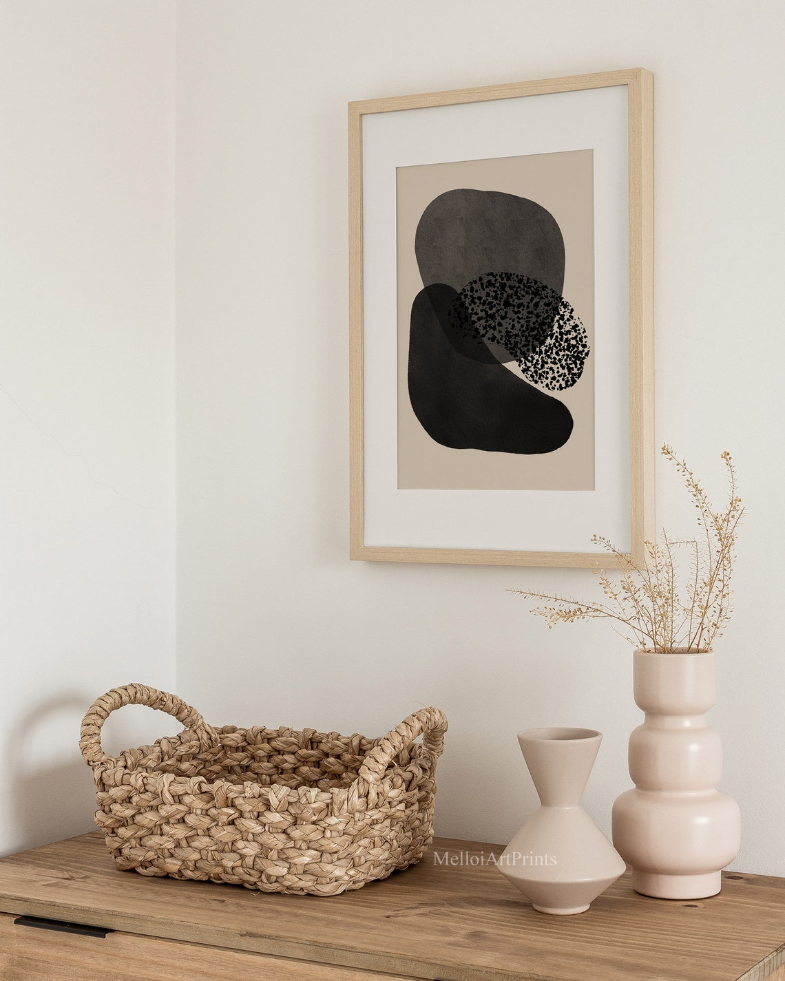 Free Form Painting Art Mid Century Print Abstract Boho Poster Art Nursery Print Modern Abstract Print Boho Decor Affiche - Image 2