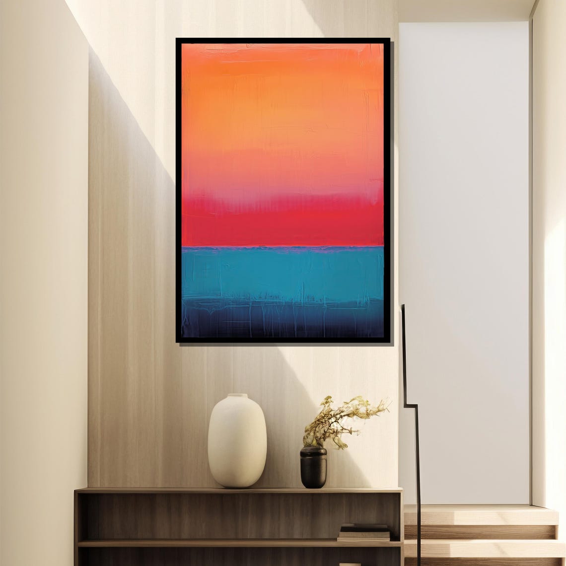 Mark Rothko Painting, Abstract Modern Emotional Gift - Image 2