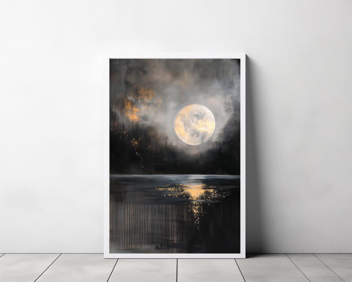 Abstract Painting Large Modern Wall Art Abstract Collage Abstract Art Neutral Wall Art - Image 3