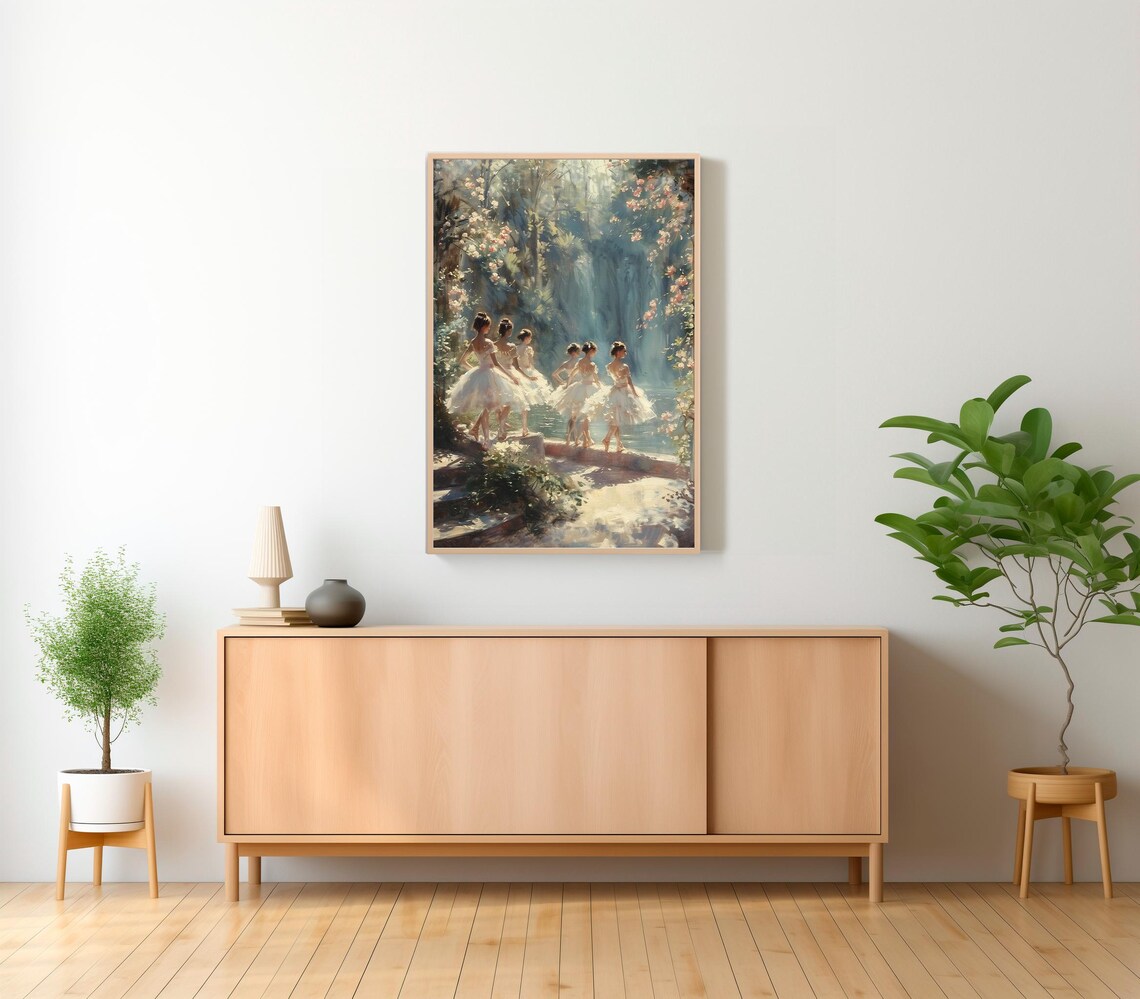 Ballet Dance Vintage Coquette Art Print, Ballerina - Image 2