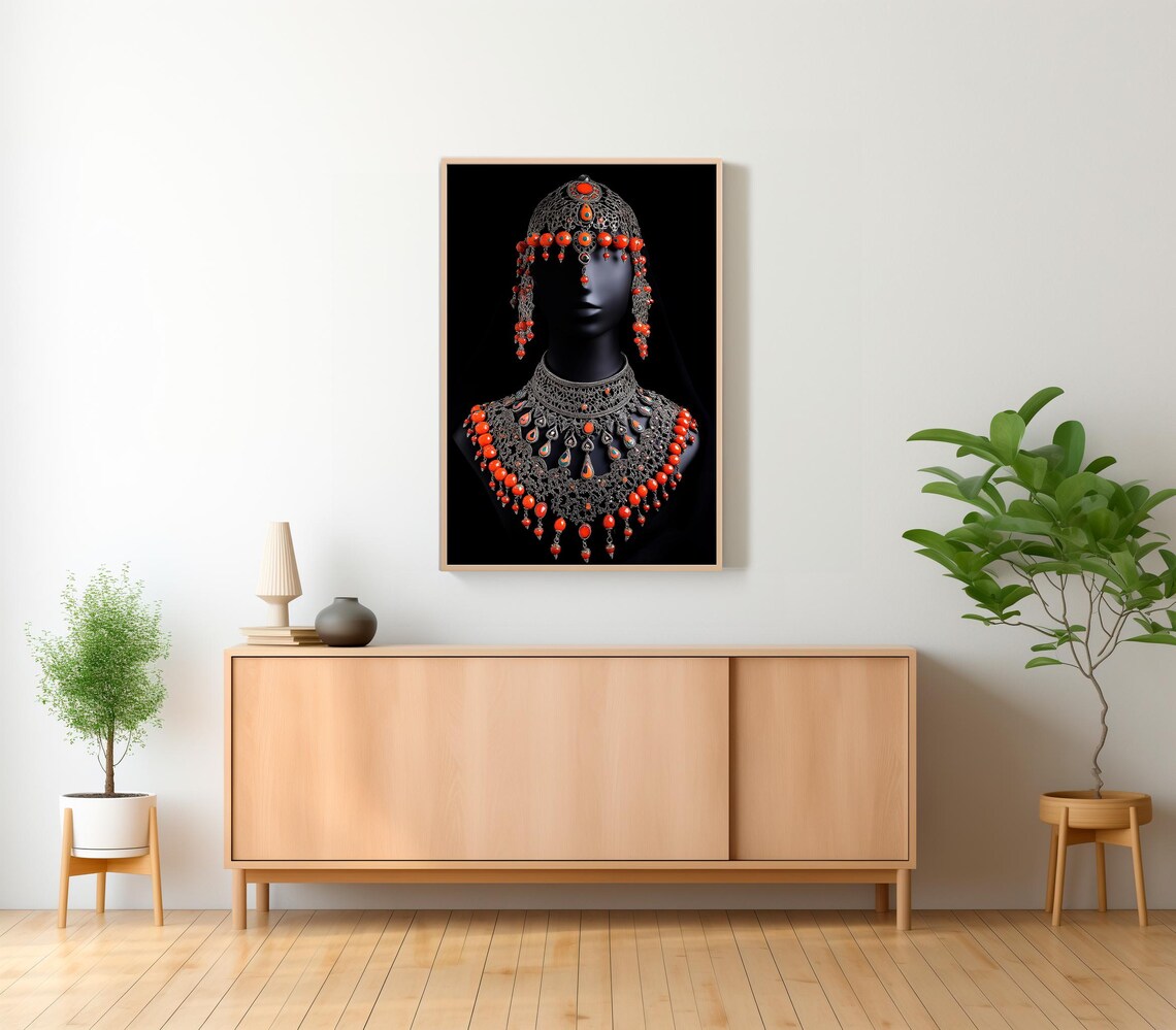 Moroccan Product Berber Decor Morocco Oriental Art African Wall Art Wall Art Prints - Image 2