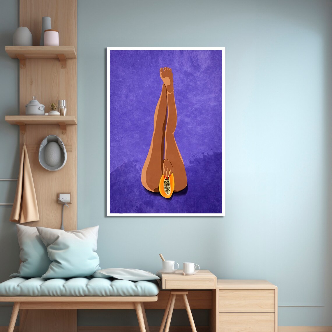 Playful Erotic Minimalist Design, Modern Decor - Image 4