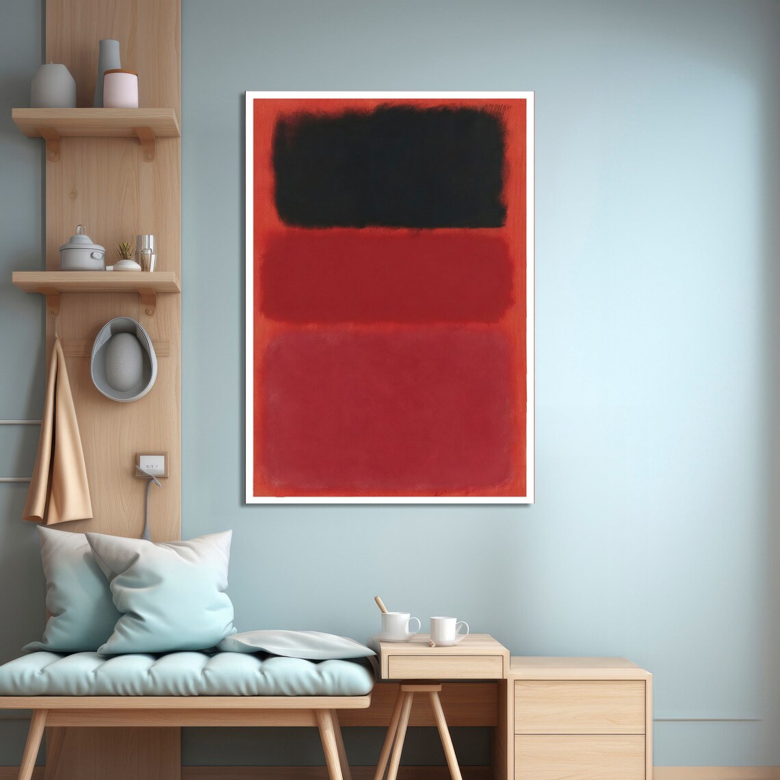 Mark Rothko Style Abstract Art, Modern Decor - Image 4