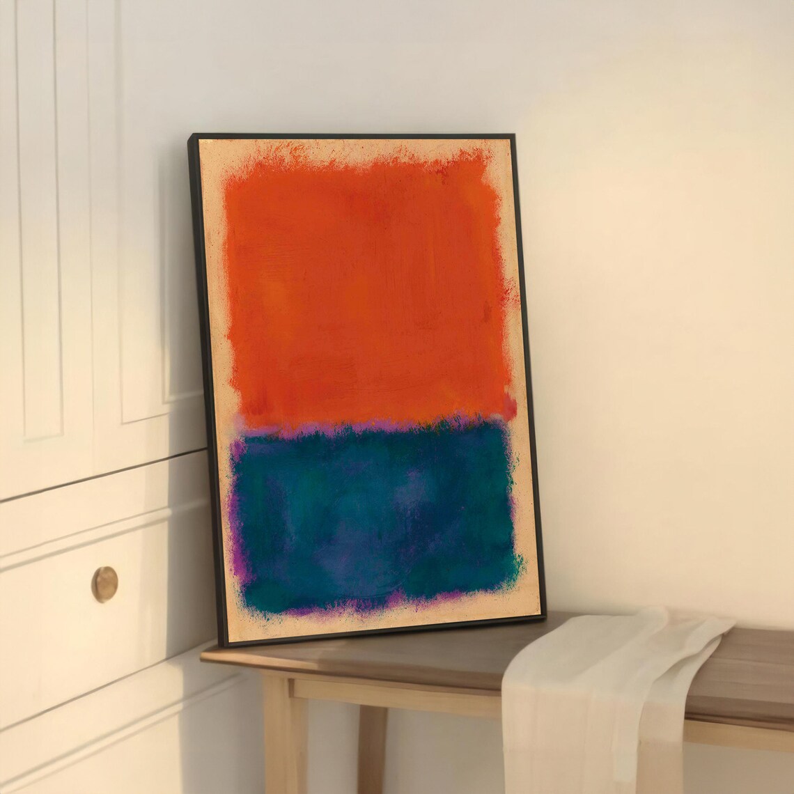 Mark Rothko Style Vibrant Abstract, Modern Decor - Image 5