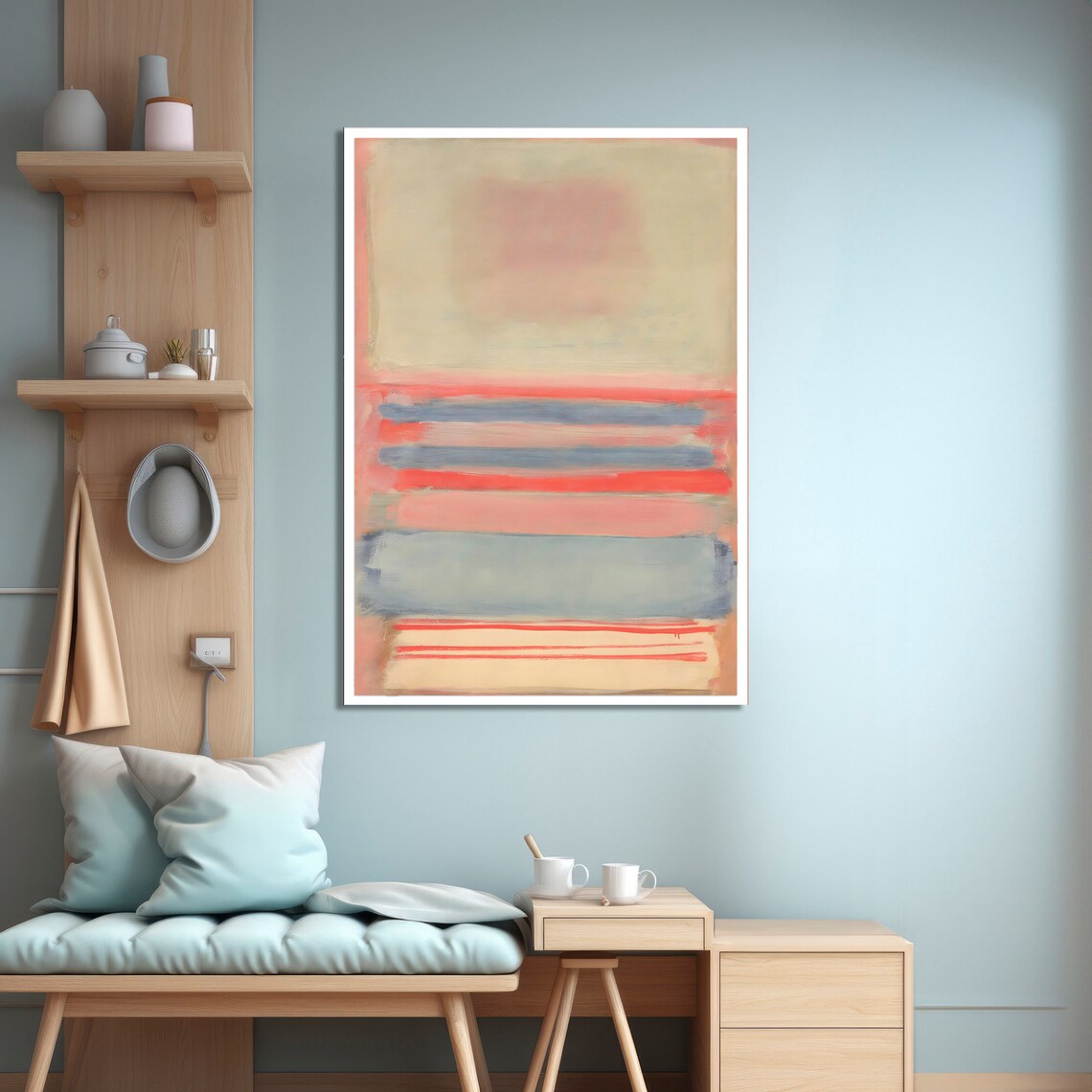 Mark Rokhto Inspired Abstract, Modern Home Decor - Image 4