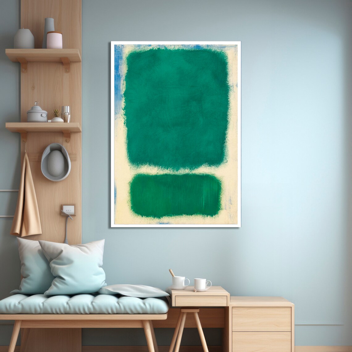Mark Rothko Style Abstract Art Print, Modern Home Decor - Image 4