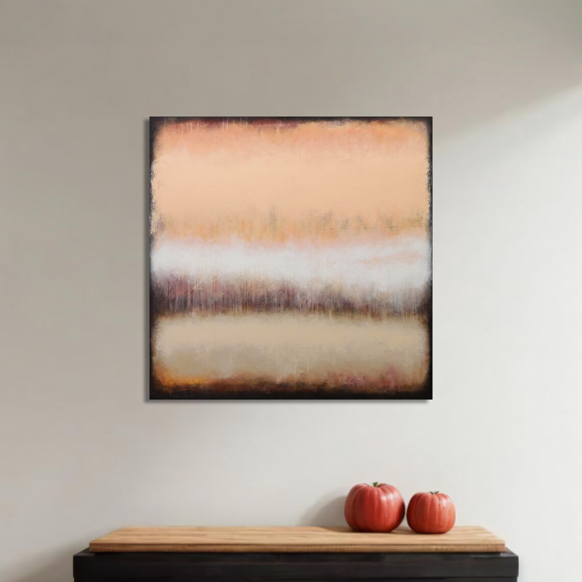 Abstract Earthy Tones Painting, Modern Minimalist Art Print - Image 4