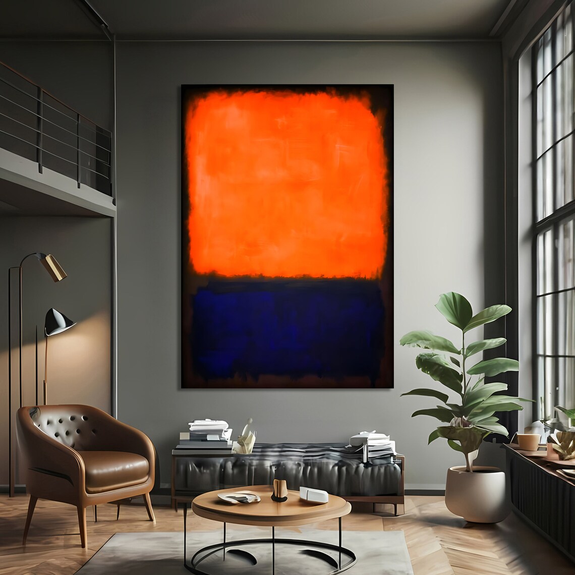 Mark Rokhto Abstract Art, Modern Bold Decor - Image 3