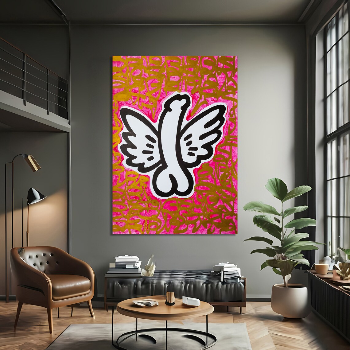 Erotic Pop Art, Playful Phallic Symbol Poster - Image 2