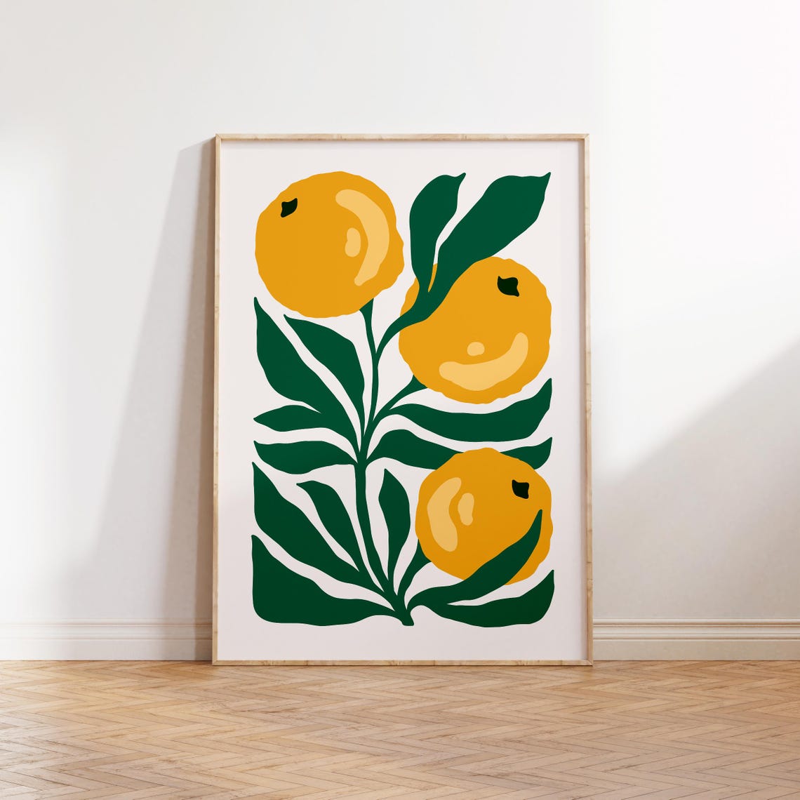 Jungle Flora Botanical Wall Art Print