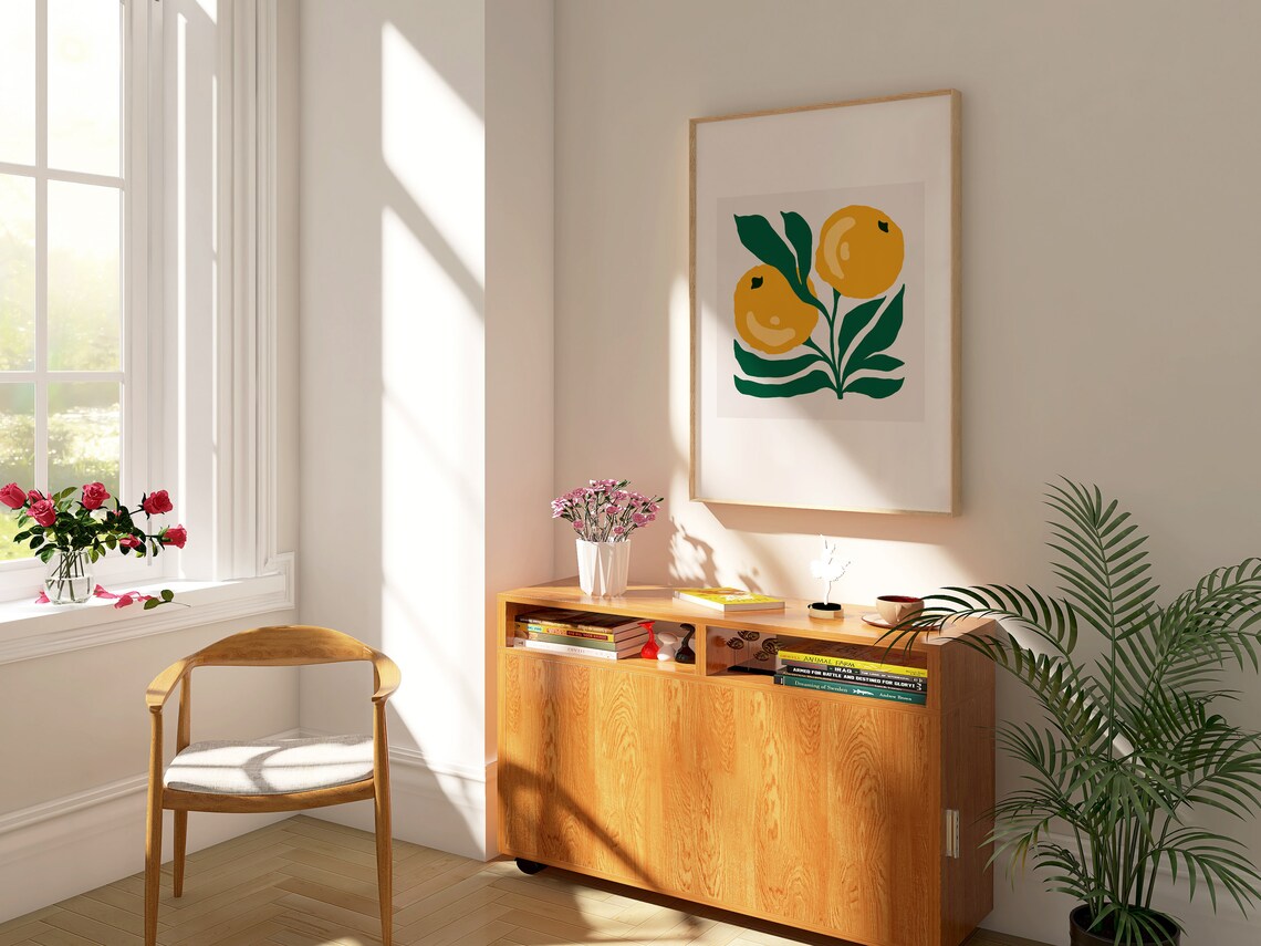Jungle Flora Tropical Flowers Poster Print - Image 3