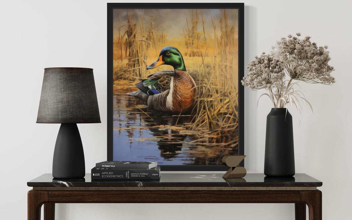 Mallard Waterfowl Art Print - Image 2