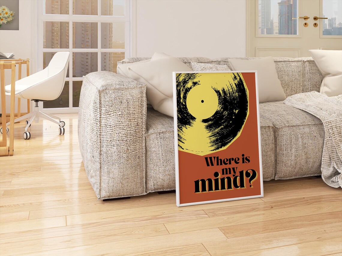 Retro Music Poster, Indie Band Wall Art - Image 5