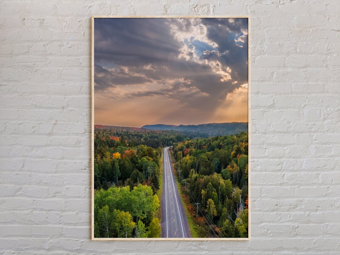 Michigan Real Photo Wall Art Print