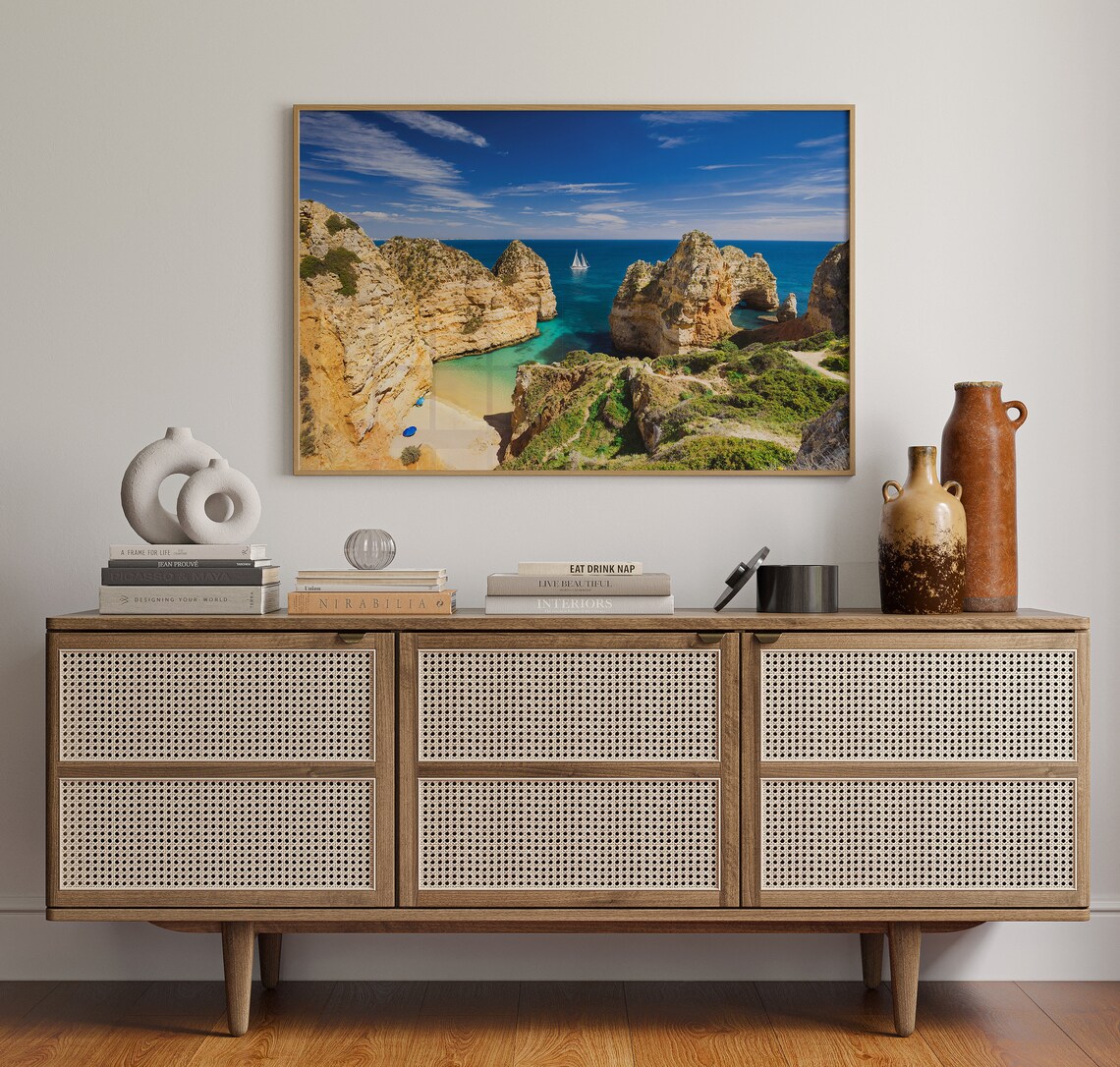 Portugal Lisbon Travel Poster, Real Photo Wall Art - Image 4