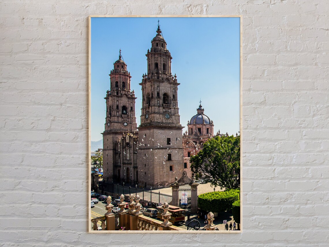 Real Photo Morelia Print Wall Art Poster Decor Mexico