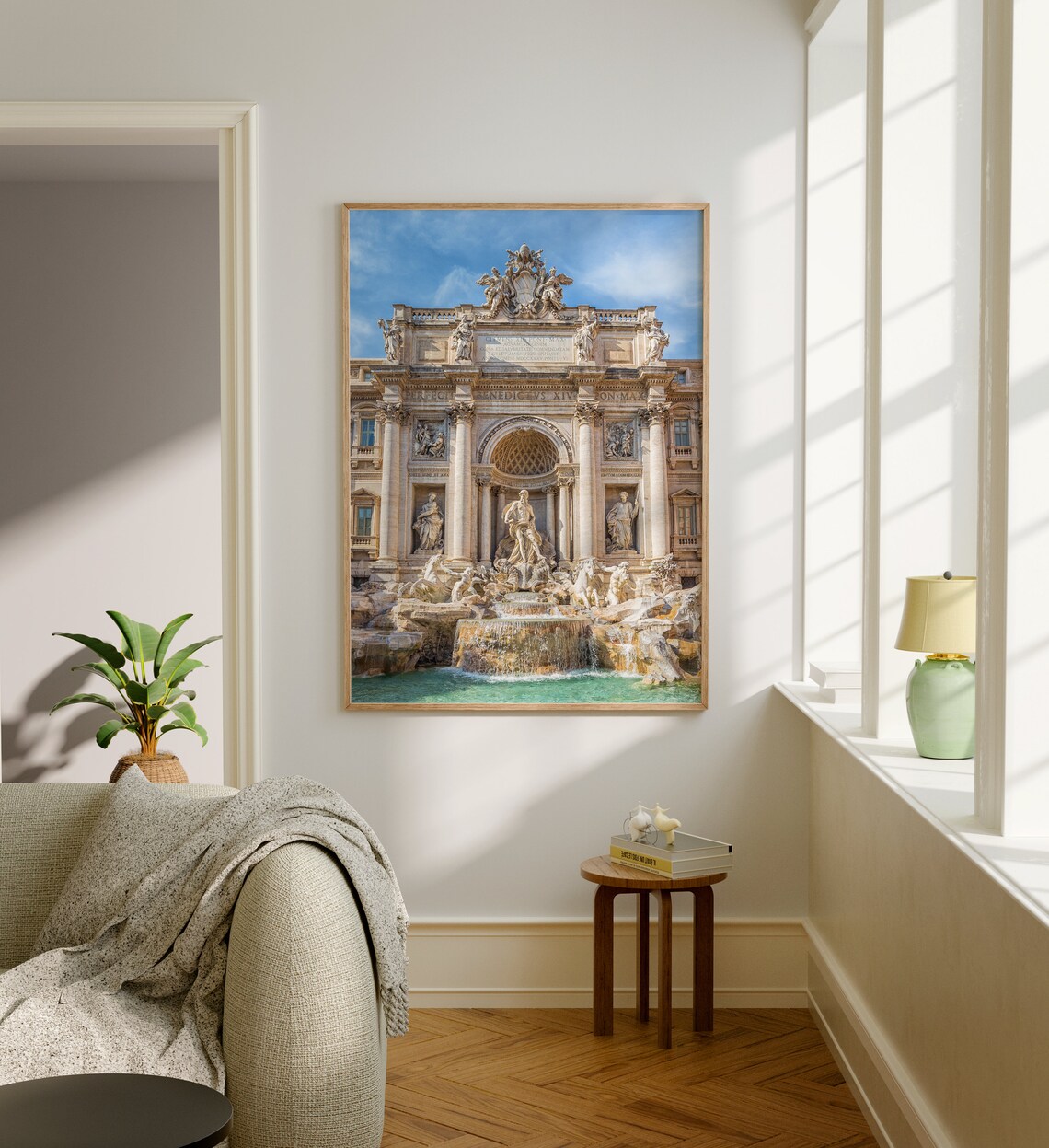 Real Photo Rome Travel Poster, Italy Wall Art - Image 5