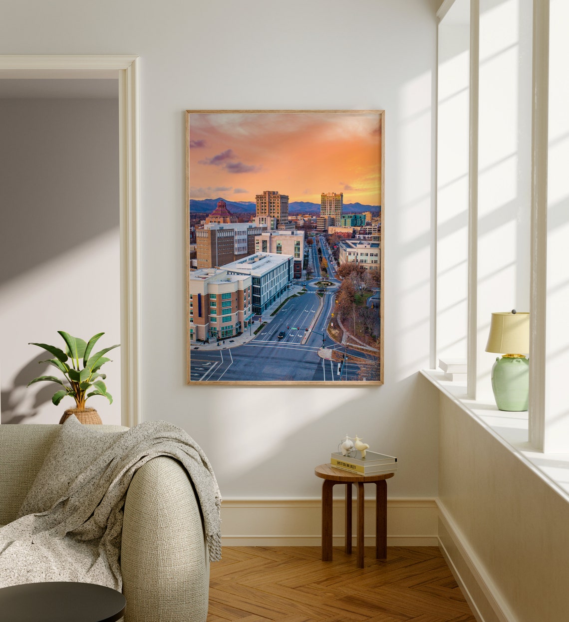 Real Photo Asheville Print Asheville Wall Art Asheville Poster Asheville Photo Asheville Poster Print Asheville Decor Usa - Image 5