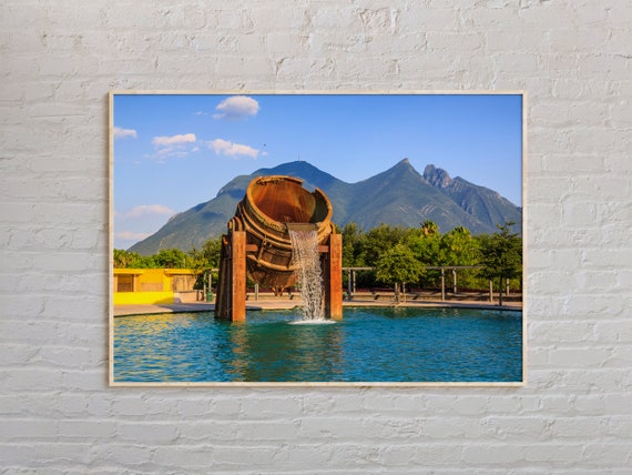 Real Photo Monterrey Print Monterrey Art Monterrey Poster Monterrey Photo Monterrey Poster Print Monterrey Wall Decor Mexico