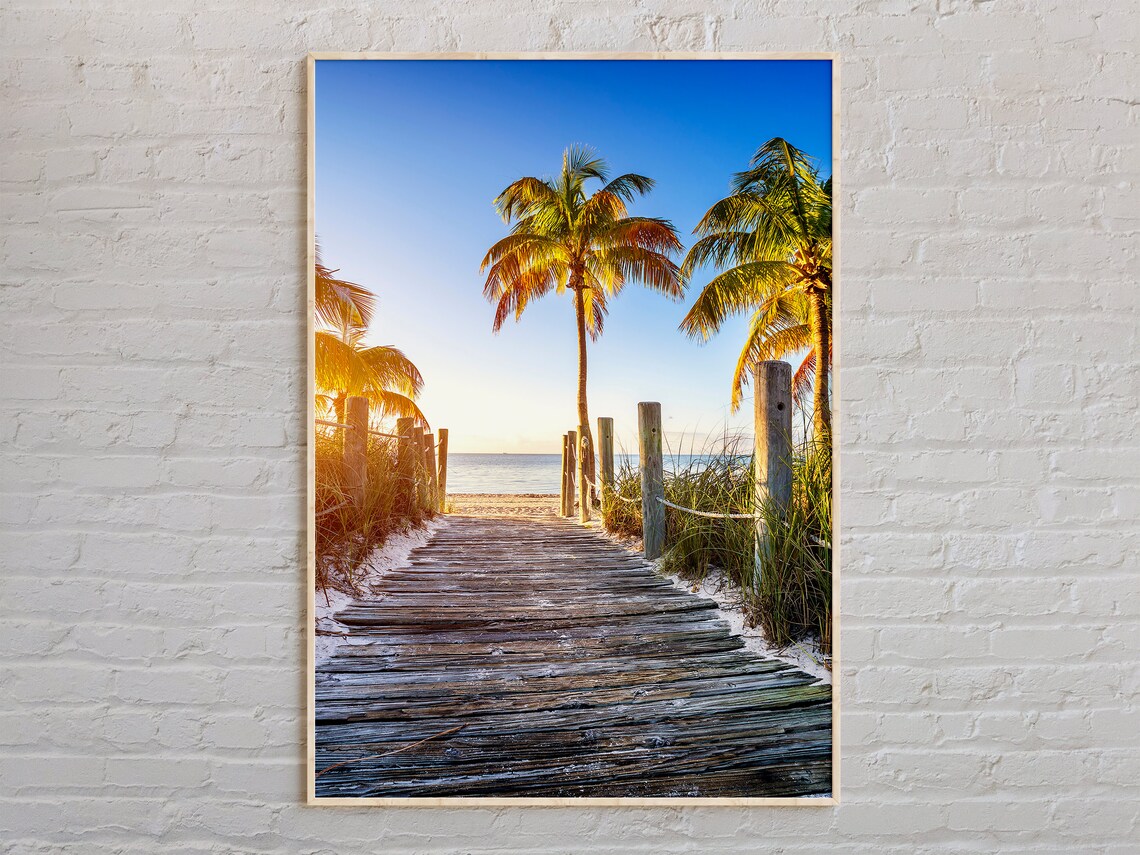 Real Photo Florida Poster Decor Art Print