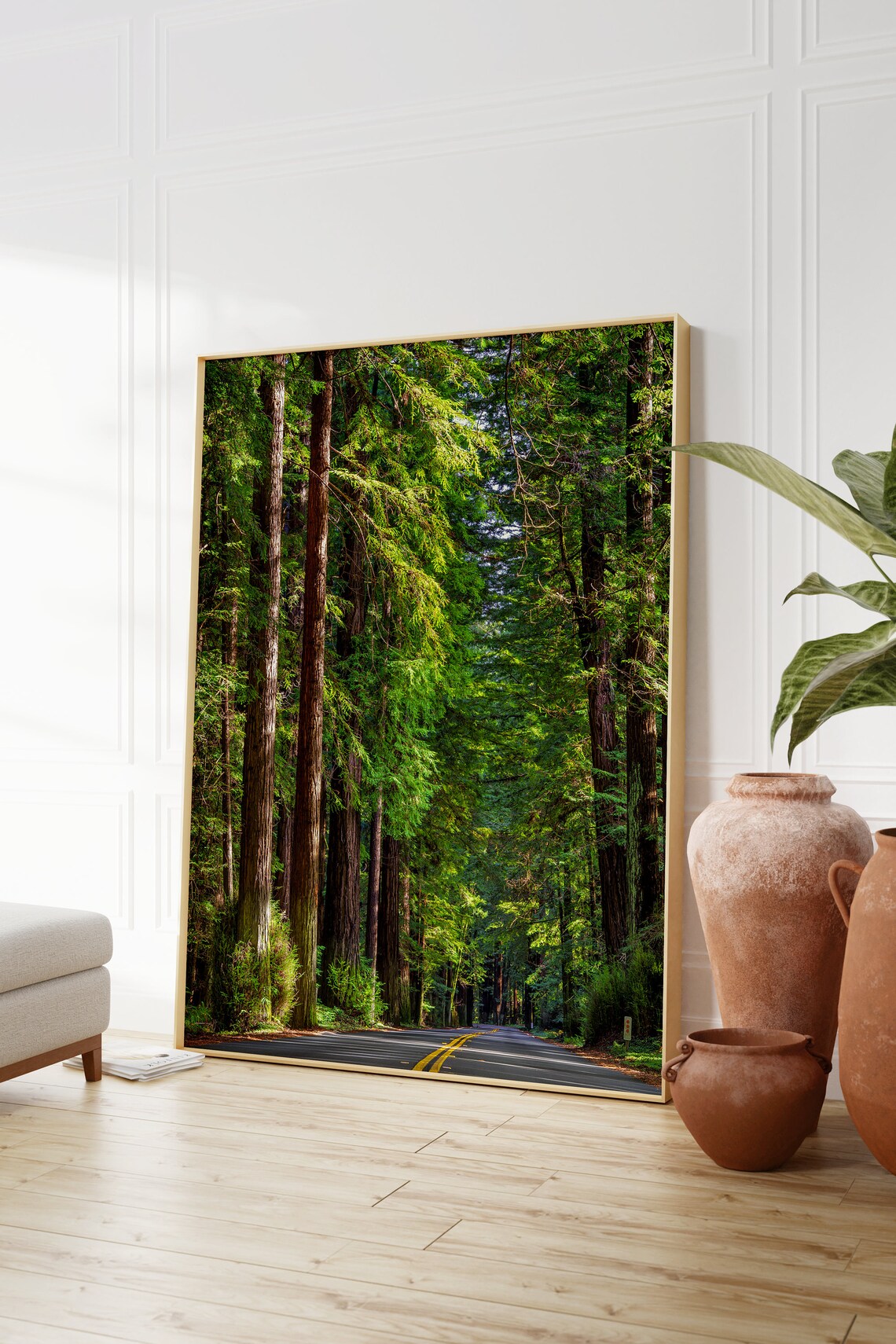 Redwoods Photo Print, California Travel Poster - Image 2