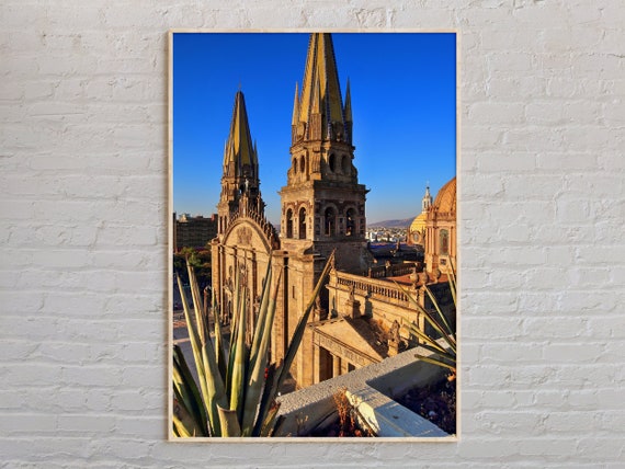 Real Photo Guadalajara Print Art Poster Decor