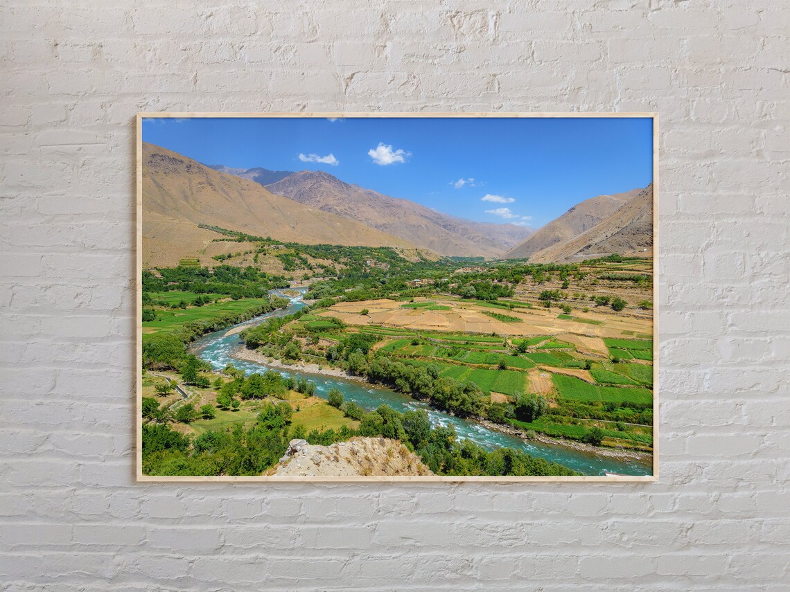 Afghanistan Real Photo Poster, Travel Decor Print