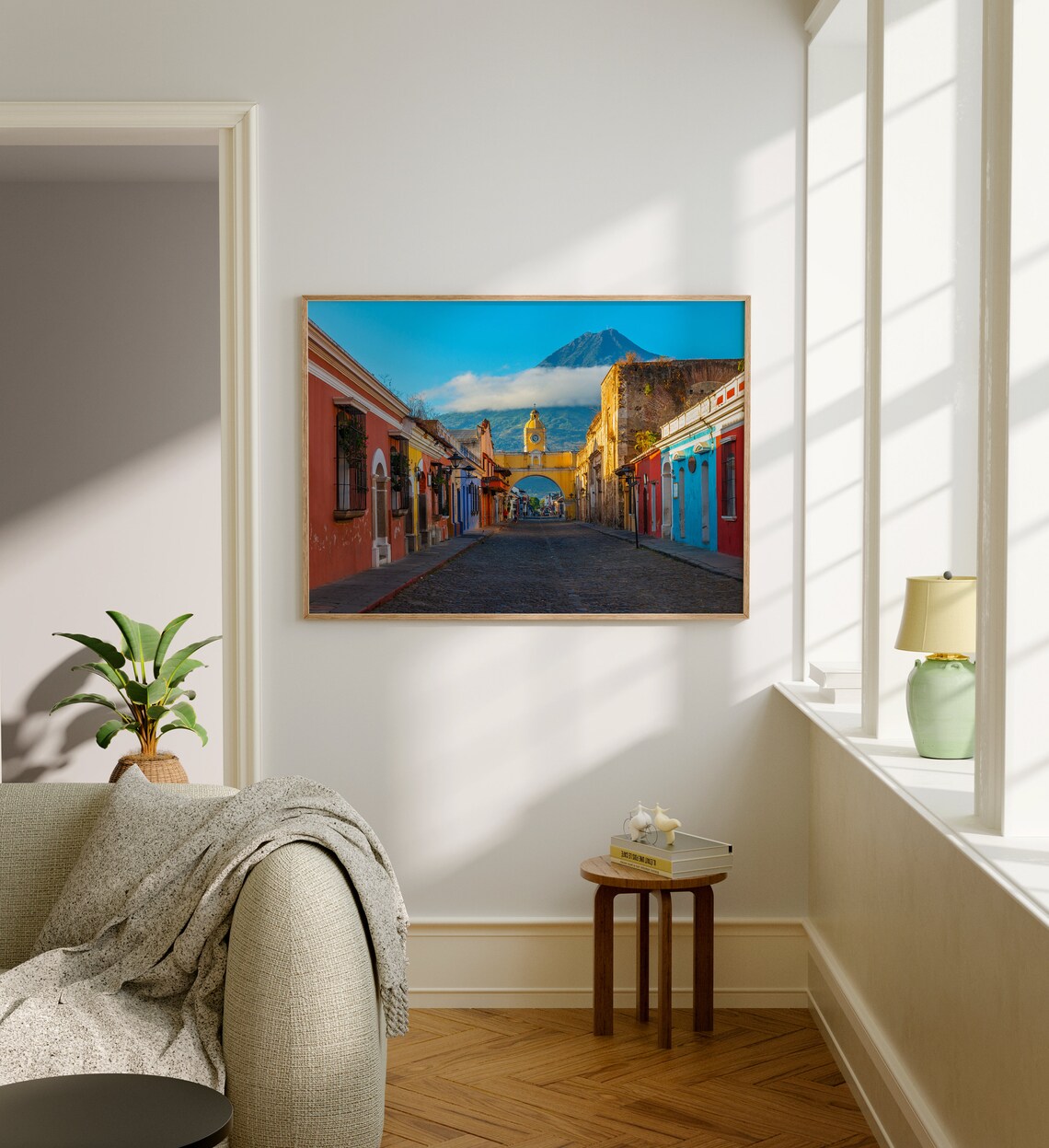 Antigua Guatemala Travel Poster, Place Photo Print - Image 4