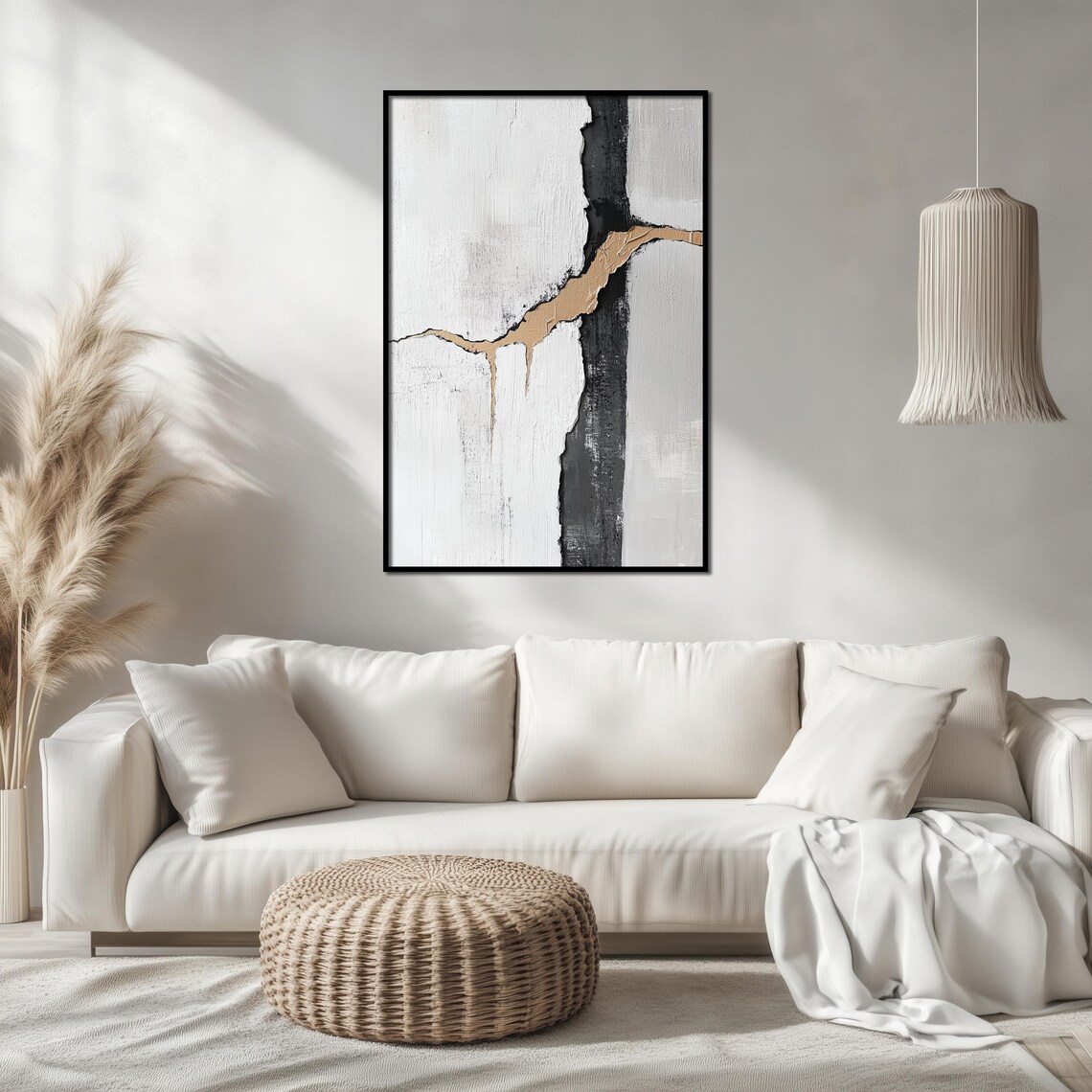 Minimalist Japanese Inspired Wabi Sabi Wall Art - Image 2