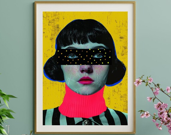 Dimensions No4 Unique Canvas Art Print