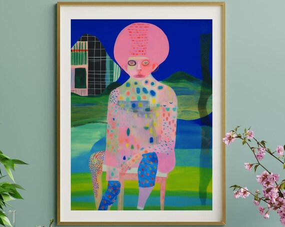 Disorderly No2 Unique Canvas Art Print