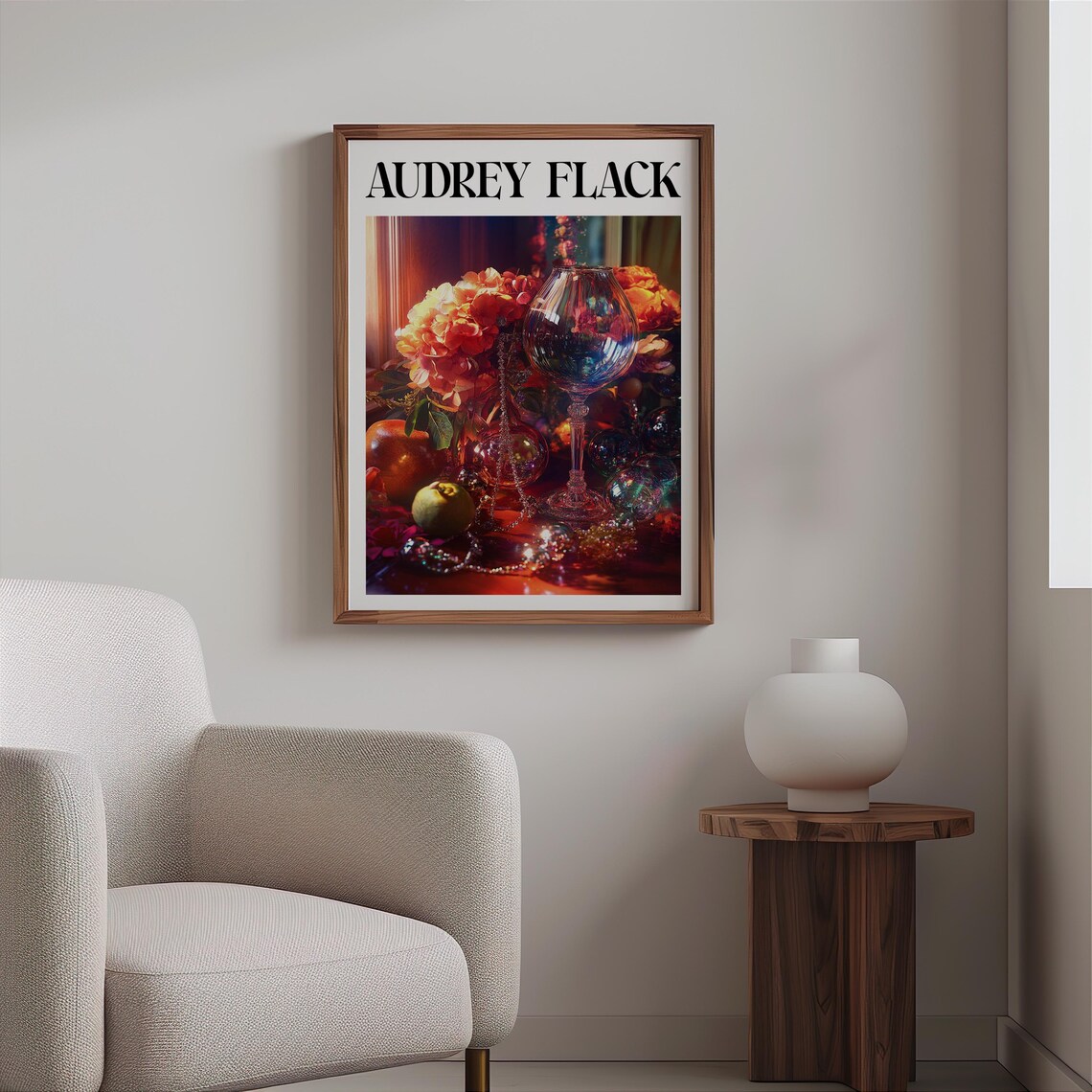 Audrey Flack Inspired Still Life, Surrealism Poster - Image 2