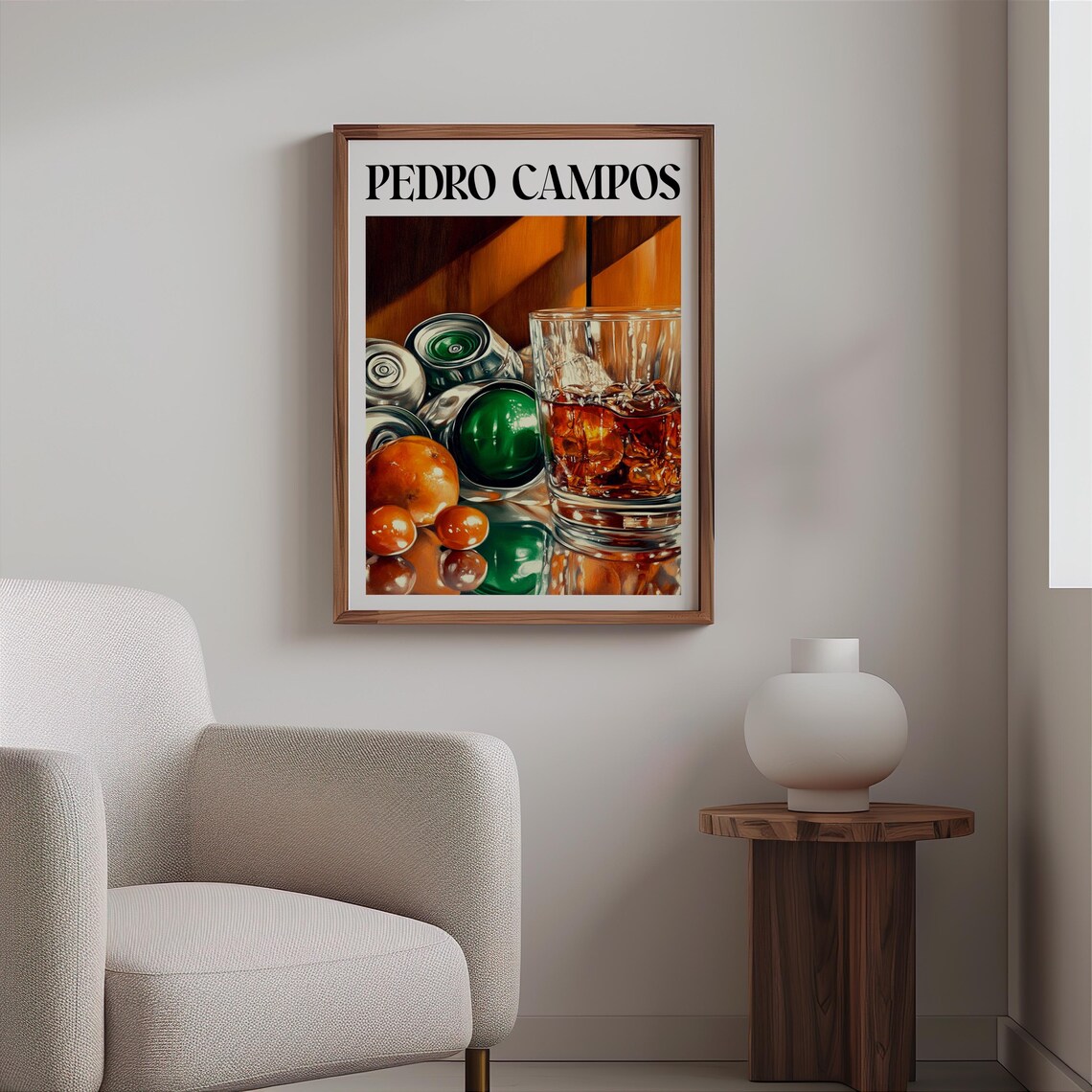 Pedro Campos Inspired Photorealism Print Hyperrealistic Object Posters Modern Realism Wall Decor Realistic Soda Can Fruit Art Print - Image 2