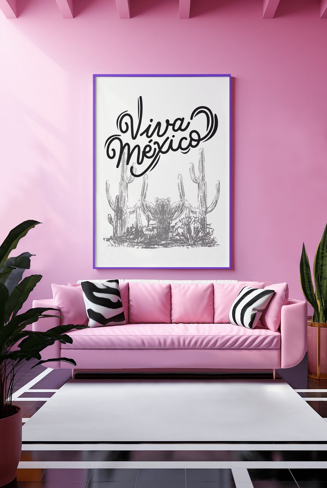Mexico Vintage Travel Poster, Retro Wall Art - Image 7