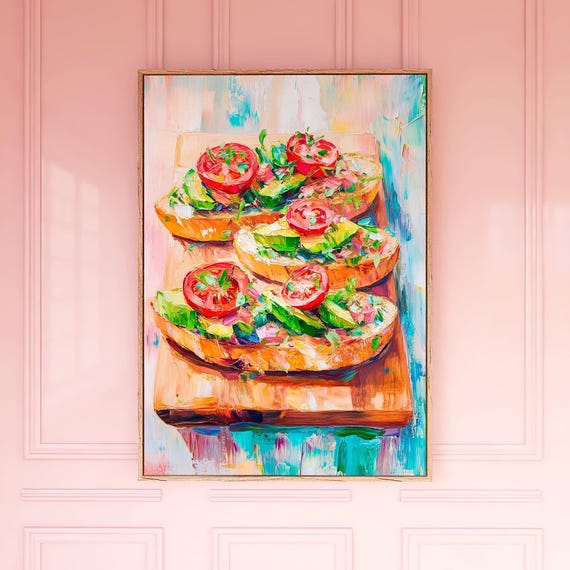 Avocado And Tomato On Toast