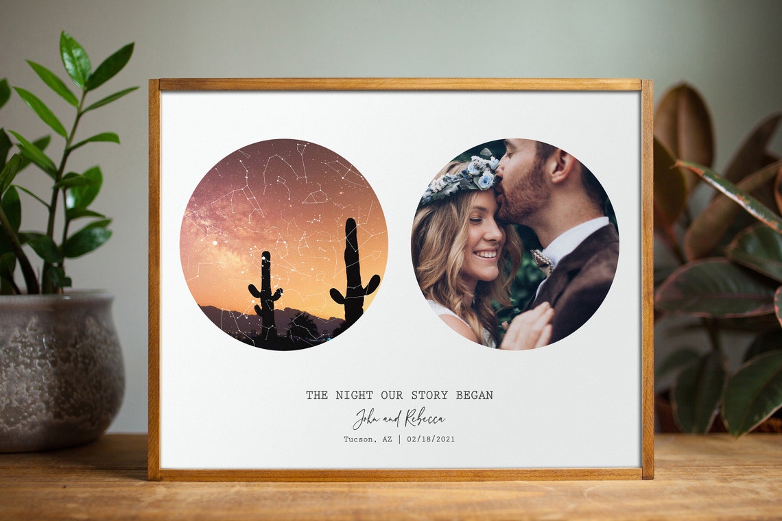 Personalized Star Map Night Sky, Constellation Print - Image 5