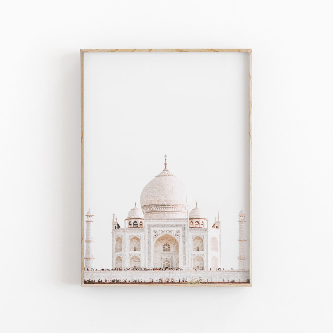 Taj Mahal India Cityscape Travel Poster - Image 3