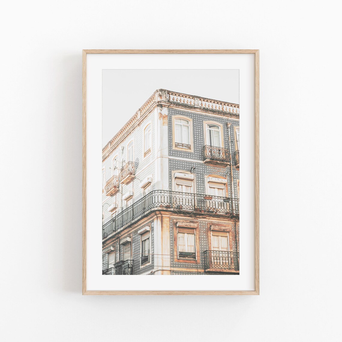 Portugal Cityscape Photography Print, Lisboa View