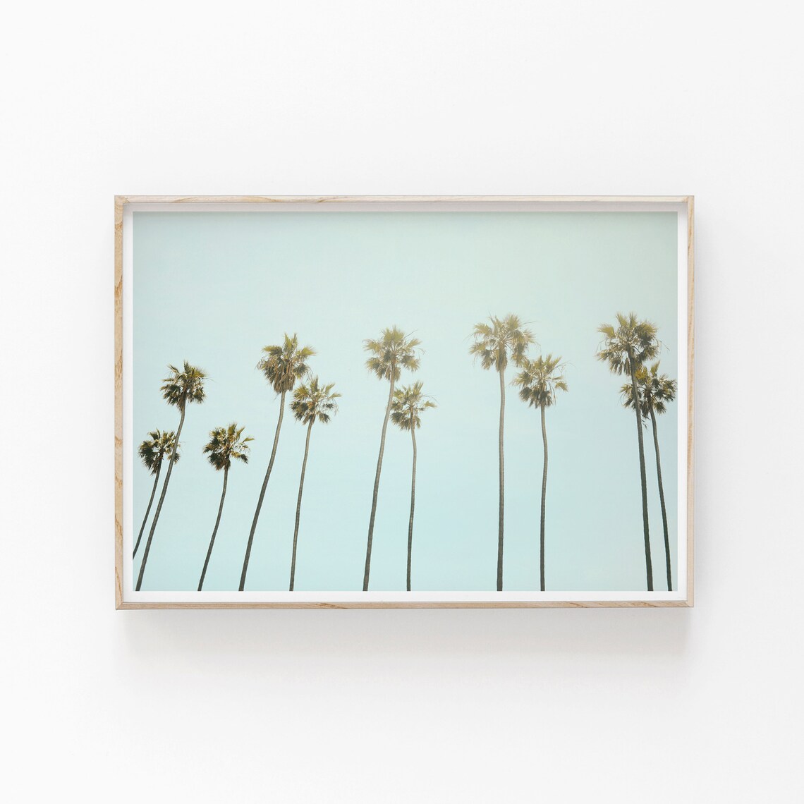 California Palm Tree Tropical Travel Poster - Image 4